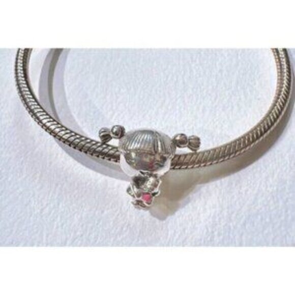 Little Girl Charm, S925 ALE Sterling Silver Charm, Charm For Pandora Bracelet - Picture 5 of 5